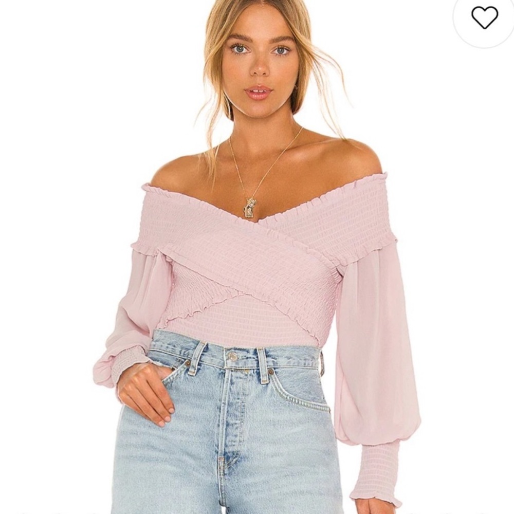 BB Dakota Smocked Top